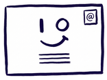 Email mcgowen.io Hand drawn email envelope icon